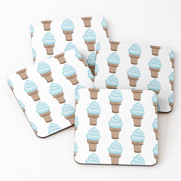 Item preview, Cute Blue Ice cream! designed and sold by square-lemon.