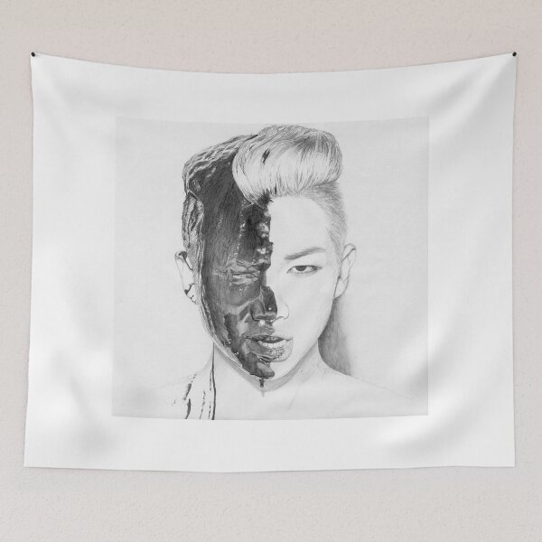 Item preview, RM Rap Monster pencil drawing designed and sold by ZeroKara.