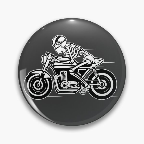 Item preview, Cafe Racer motorcycle 05_black white designed and sold by RollOn.