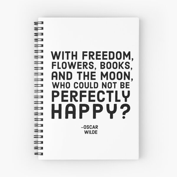 Item preview, Perfectly Happy, Oscar Wilde Quote designed and sold by shminoa.