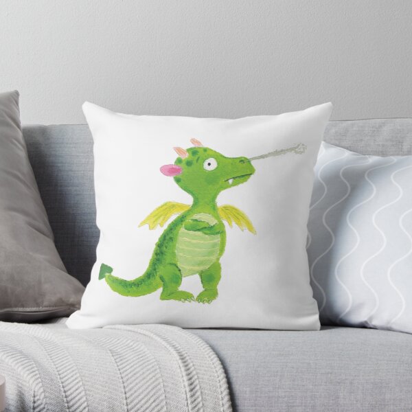 baby puff Throw Pillow