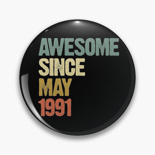 Item preview, Awesome Since May 1991 29th Birthday Gift designed and sold by vomaria.