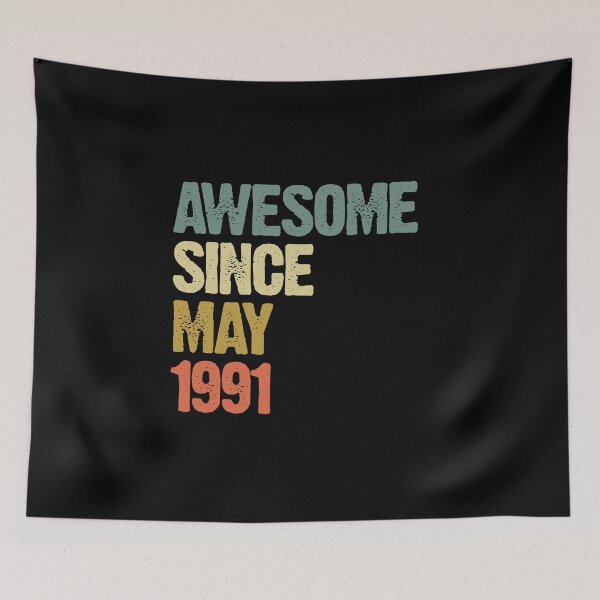 Item preview, Awesome Since May 1991 29th Birthday Gift designed and sold by vomaria.