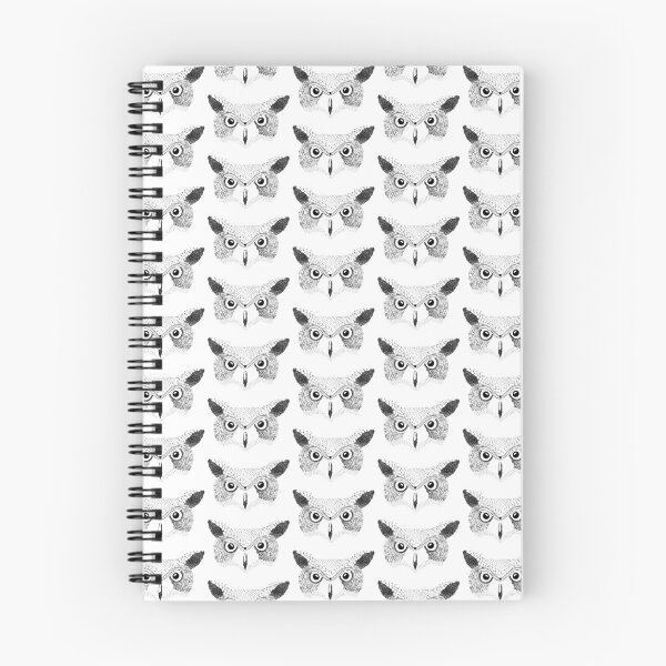 Item preview, owl bw designed and sold by square-lemon.