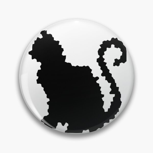 Item preview, Black Cat Silhouette Tile Style designed and sold by mattpanta.