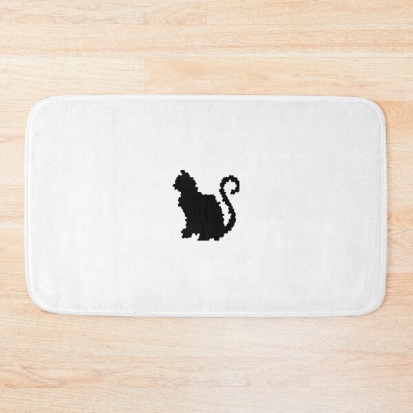 Item preview, Black Cat Silhouette Tile Style designed and sold by mattpanta.