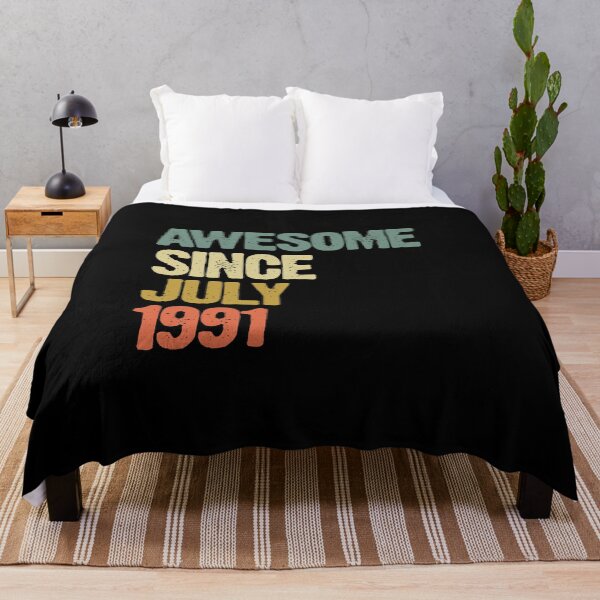 Item preview, Awesome Since July 1991 29th Birthday Gift designed and sold by vomaria.