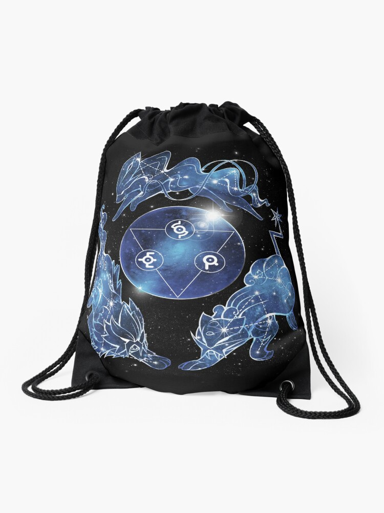 Drawstring Bag, Legendary Dogs of the Stars designed and sold by ChocolateRaisin