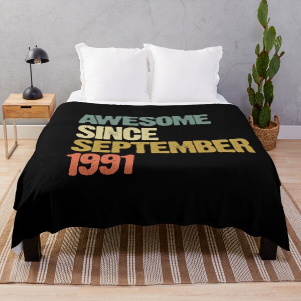 Item preview, Awesome Since September 1991 29th Birthday Gift designed and sold by vomaria.