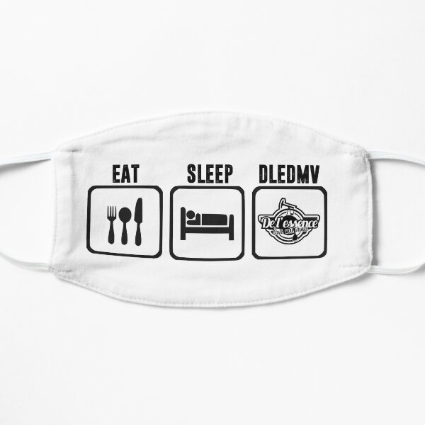 Eat Sleep DLEDMV Masque taille M/L