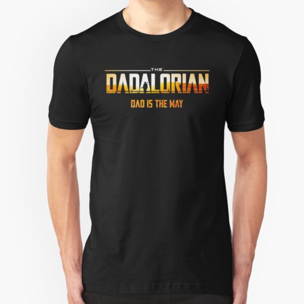THE Dadalorian - Dad is the way Slim Fit T-Shirt