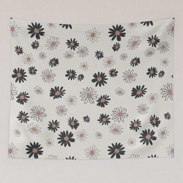 Item preview, Black & Pink Daisies designed and sold by StudioPosies.