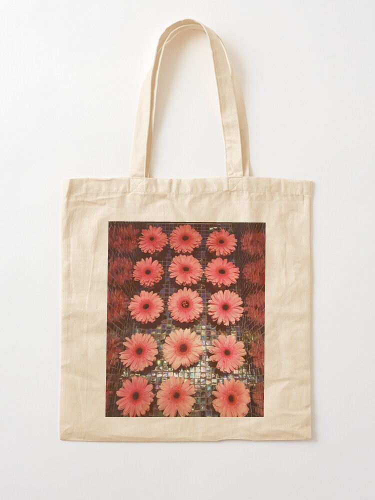 Alternate view of Flower Lovers Gift - Pink Gerberas Tote Bag