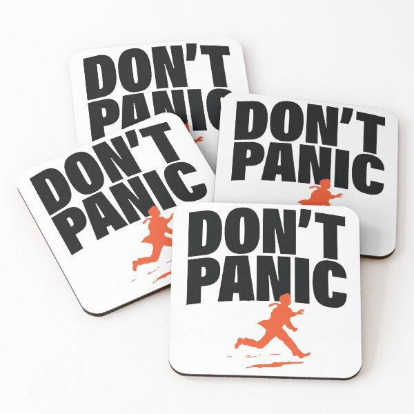 Item preview, DON'T PANIC designed and sold by baz00kadude.