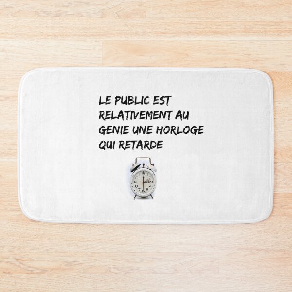 Item preview, T-Shirt The public is relatively to genius a clock that delays designed and sold by Axel20.