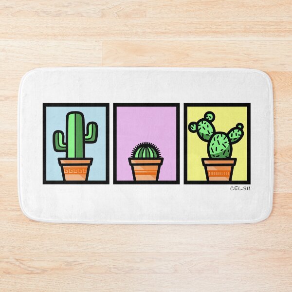 Item preview, Colourful Cacti Set of Three designed and sold by Celsii.
