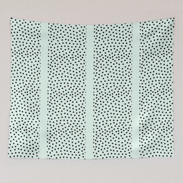 Item preview, Black and Mint Green Polka Dots - Classic Print for a Reason. designed and sold by cgroenewald.