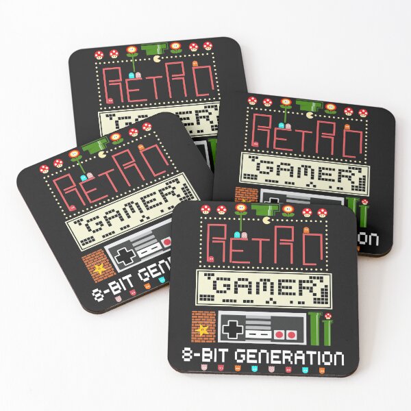 Item preview, 8bit gamer gaming retro pixel games designed and sold by DerNerd.