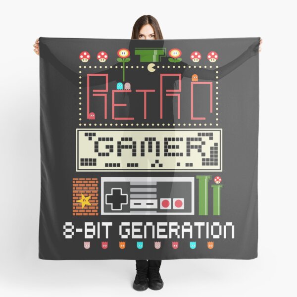 Item preview, 8bit gamer gaming retro pixel games designed and sold by DerNerd.