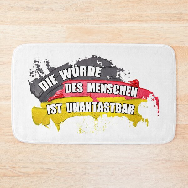 Item preview, The Dignity Of Man; German; designed and sold by StickerApe.