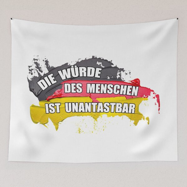 Item preview, The Dignity Of Man; German; designed and sold by StickerApe.