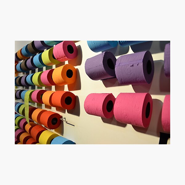 Item preview, Papel higiénico multicolor designed and sold by SLJP.