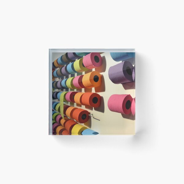 Item preview, Multi Coloured Toilet Roll designed and sold by SLJP.