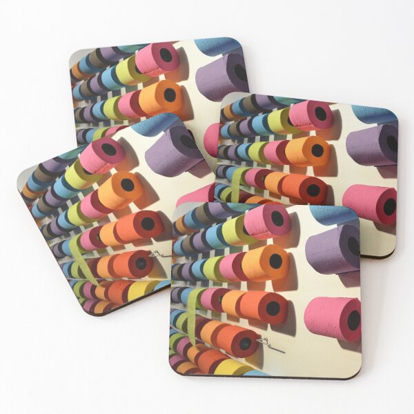 Item preview, Multi Coloured Toilet Roll designed and sold by SLJP.