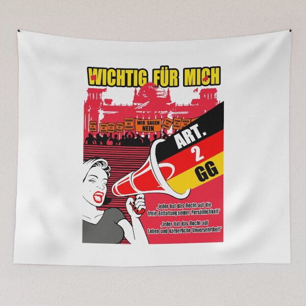 Item preview, Important For Me; German Constitution;  designed and sold by StickerApe.