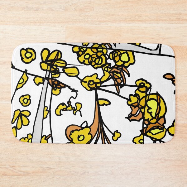 Item preview, Golden Petals on Branches designed and sold by NOTSNIW ART.