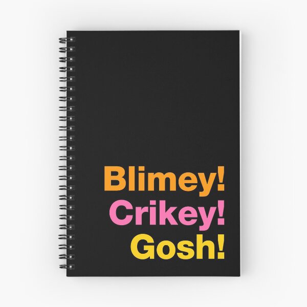 Item preview, Blimey! Crikey! Gosh! designed and sold by VicEllisArt.