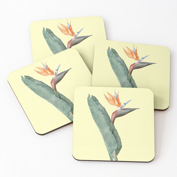 Item preview, Strelitzia watercolor designed and sold by colatudo.