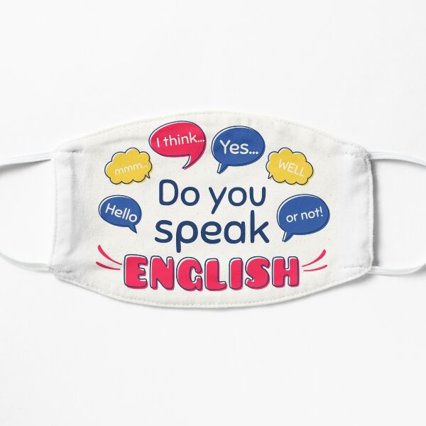 Englisch Lehrer Professor Flache Maske