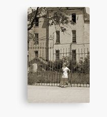 The Past and the Present Canvas Print