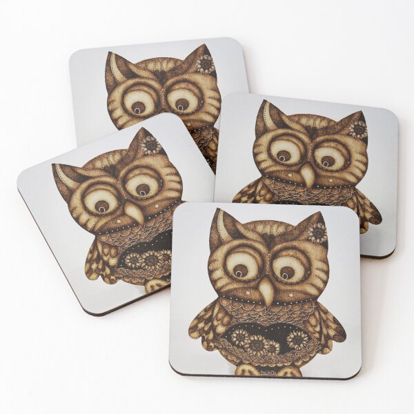 Item preview, Owl of the Sunflowers designed and sold by OrsiArt.