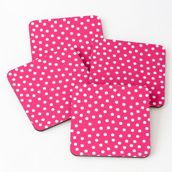 Item preview, Fuchsia Pink and White Polka Dots - Classic Print for a Reason. designed and sold by cgroenewald.