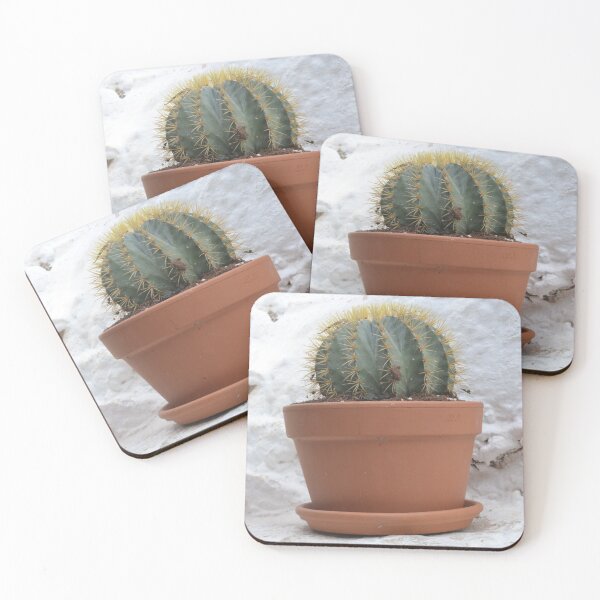 Item preview, A Potted Cactus on a White Wall designed and sold by SLJP.