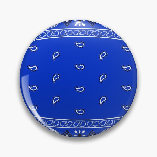 Item preview, Blue Bandana | Paisley Pattern designed and sold by yoyomasks.