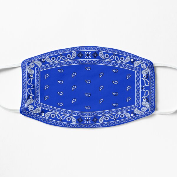 Blue Bandana | Paisley Pattern Mask