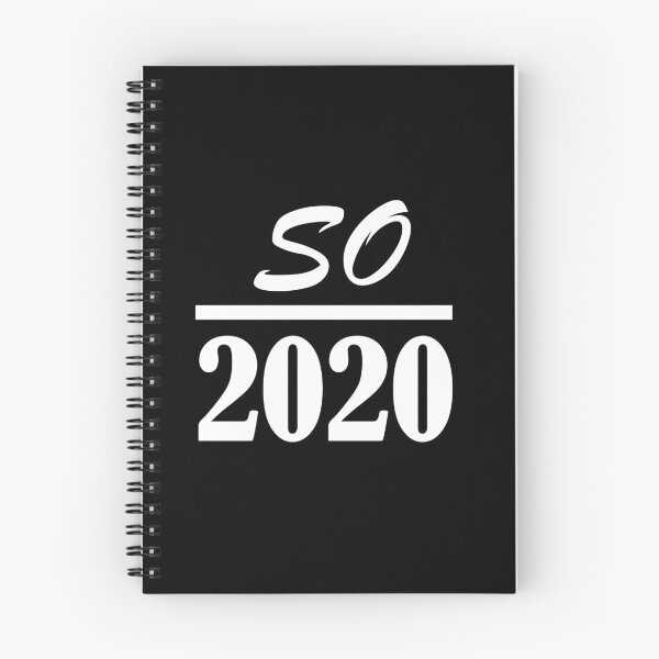 Item preview, So Over 2020 Sarcasm Word Puzzle Fun Quarantine Humor White Typography designed and sold by ColorMeHappy123.