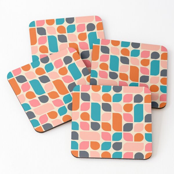 Item preview, Retro Geometric Shapes Pattern designed and sold by quarantine81.