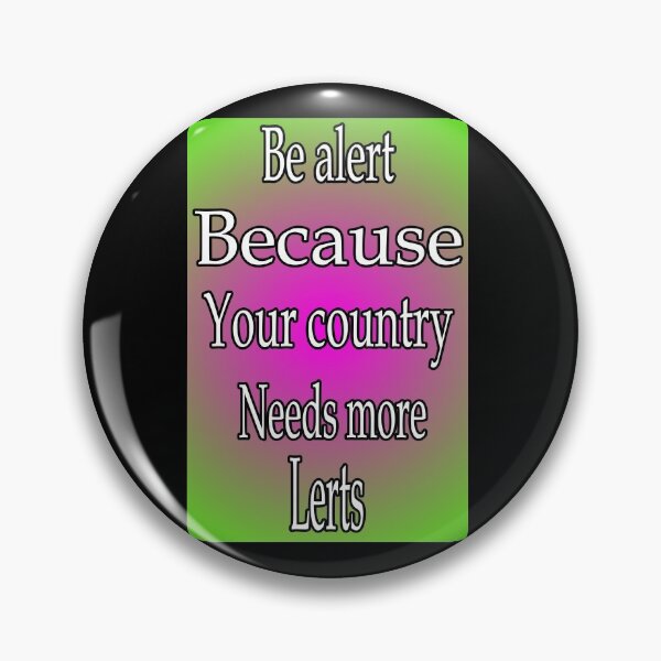 Item preview, Be Alert - Words designed and sold by PicsByTony.