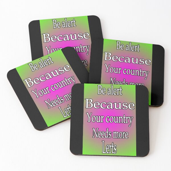 Item preview, Be Alert - Words designed and sold by PicsByTony.