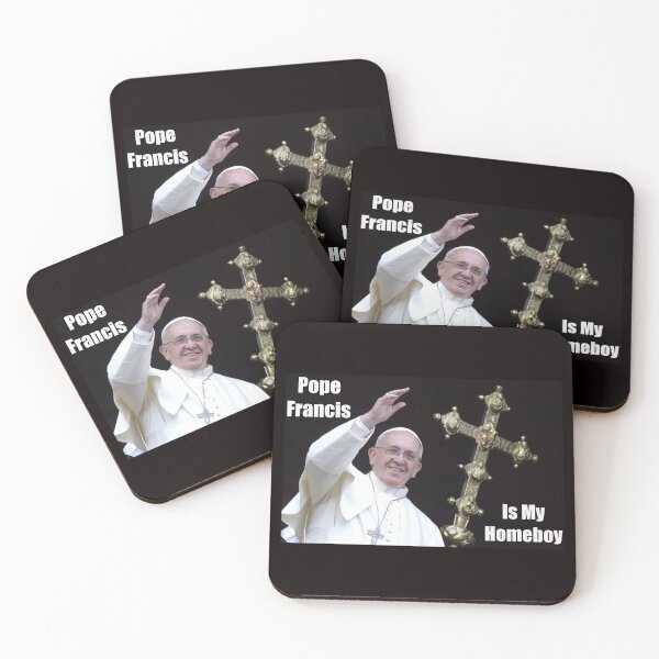 Item preview, Catholic Gifts - Pope Francis is My Homeboy Funny Gift Ideas for Catholics & Christian Church Lovers of the Vatican in Rome Italy designed and sold by merkraht.