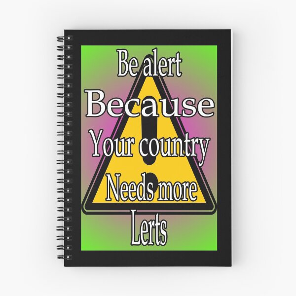 Item preview,  Be Alert designed and sold by PicsByTony.