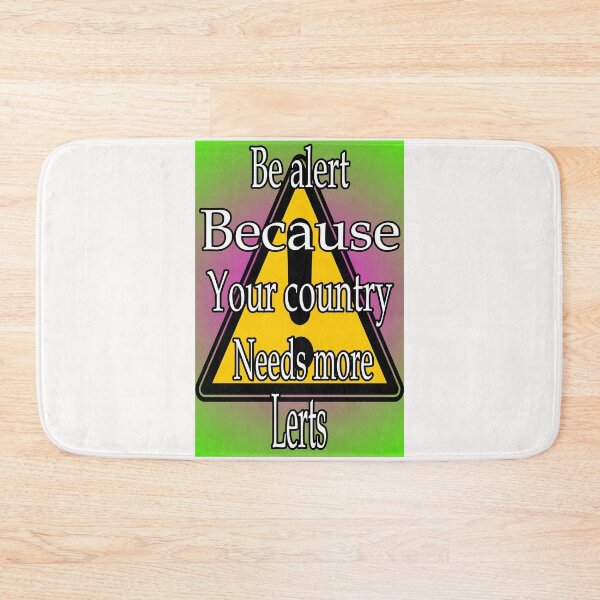 Item preview,  Be Alert designed and sold by PicsByTony.