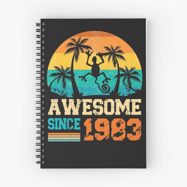 Item preview, Born In 1983 - Vintage Retro Birthday Gift Idea  designed and sold by RetroSunset.