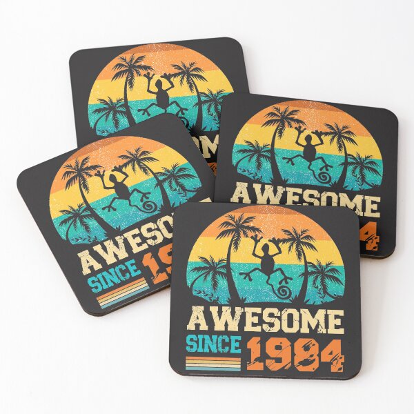 Item preview, 1984 Vintage Birthday Gift - Retro Sunset Style designed and sold by RetroSunset.