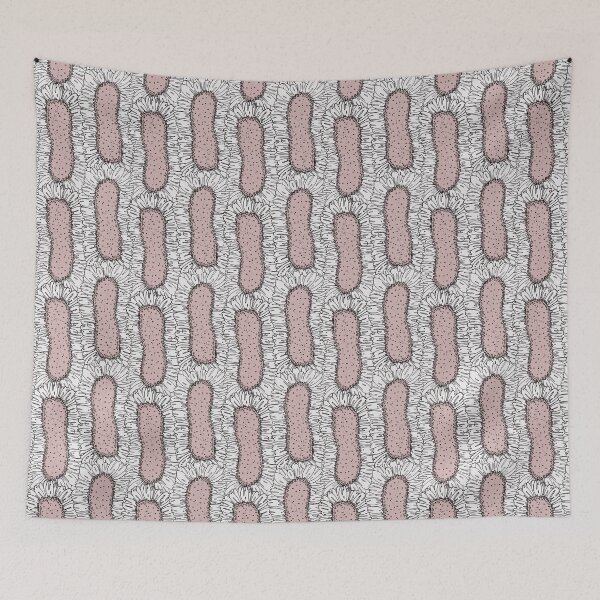 Item preview, Crazy Daisy Pink designed and sold by sarahmutter.