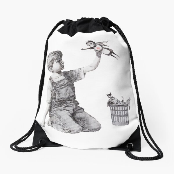 Game Changer - Banksy Drawstring Bag